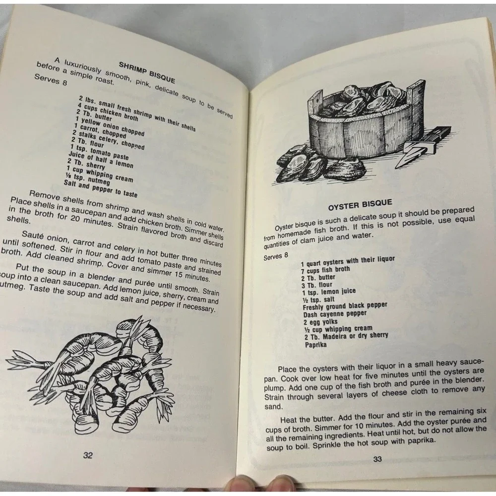 Vintage Soups Cookbook & VFW Home for the Holidays Volume 3 Recipe Booklet Lot